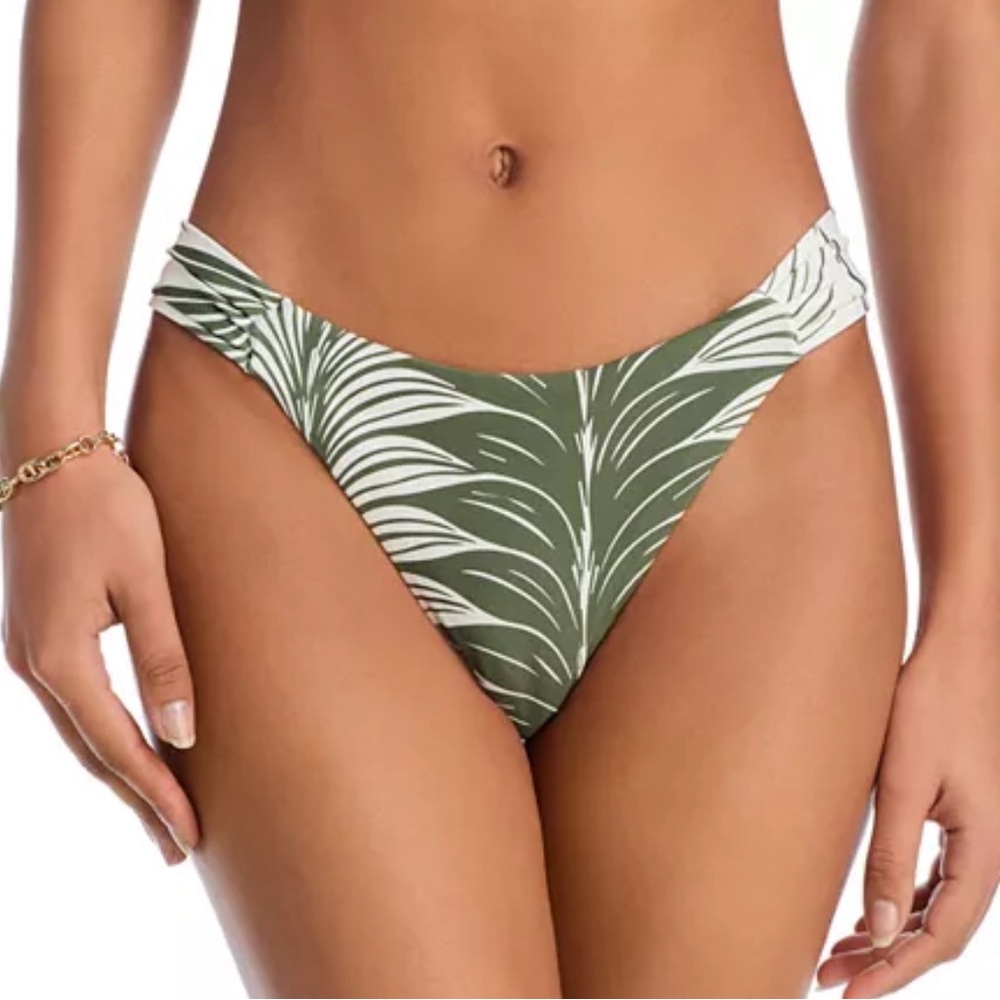 Palmacea Vichy Printed Bikini Bottom